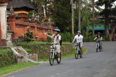 carangsari village cycling